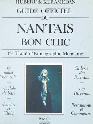 cover image of Guide officiel du Nantais bon chic